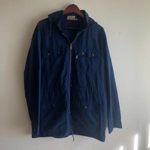Vintage Levi’s White Tab Insulated Blue Work Coat Jacket